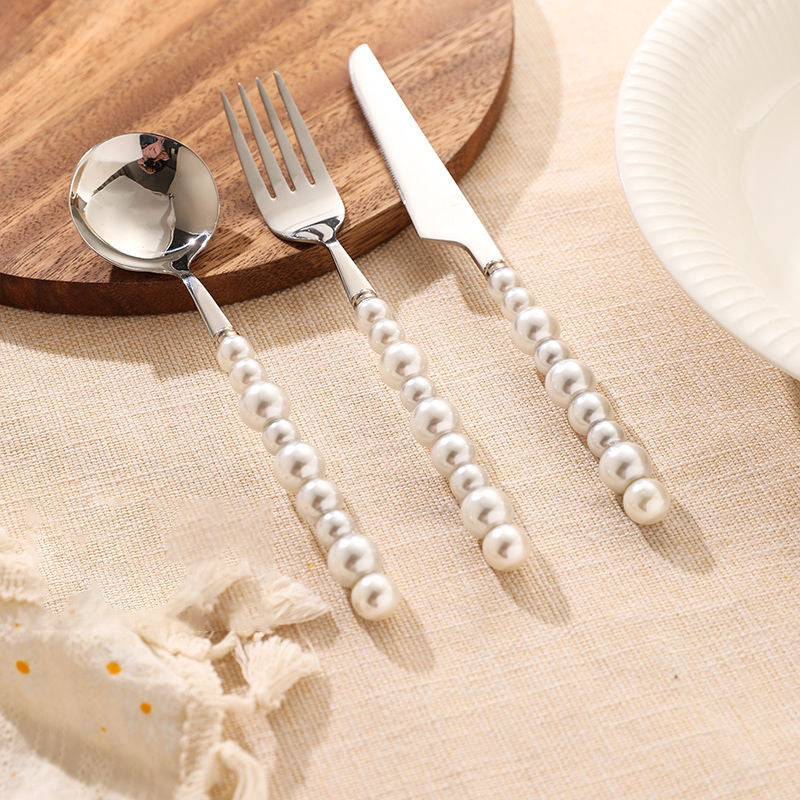 Stainless Steel | Steak Knife and Fork Set | Western Style Knife, Spoon & Fork | Ectron Online