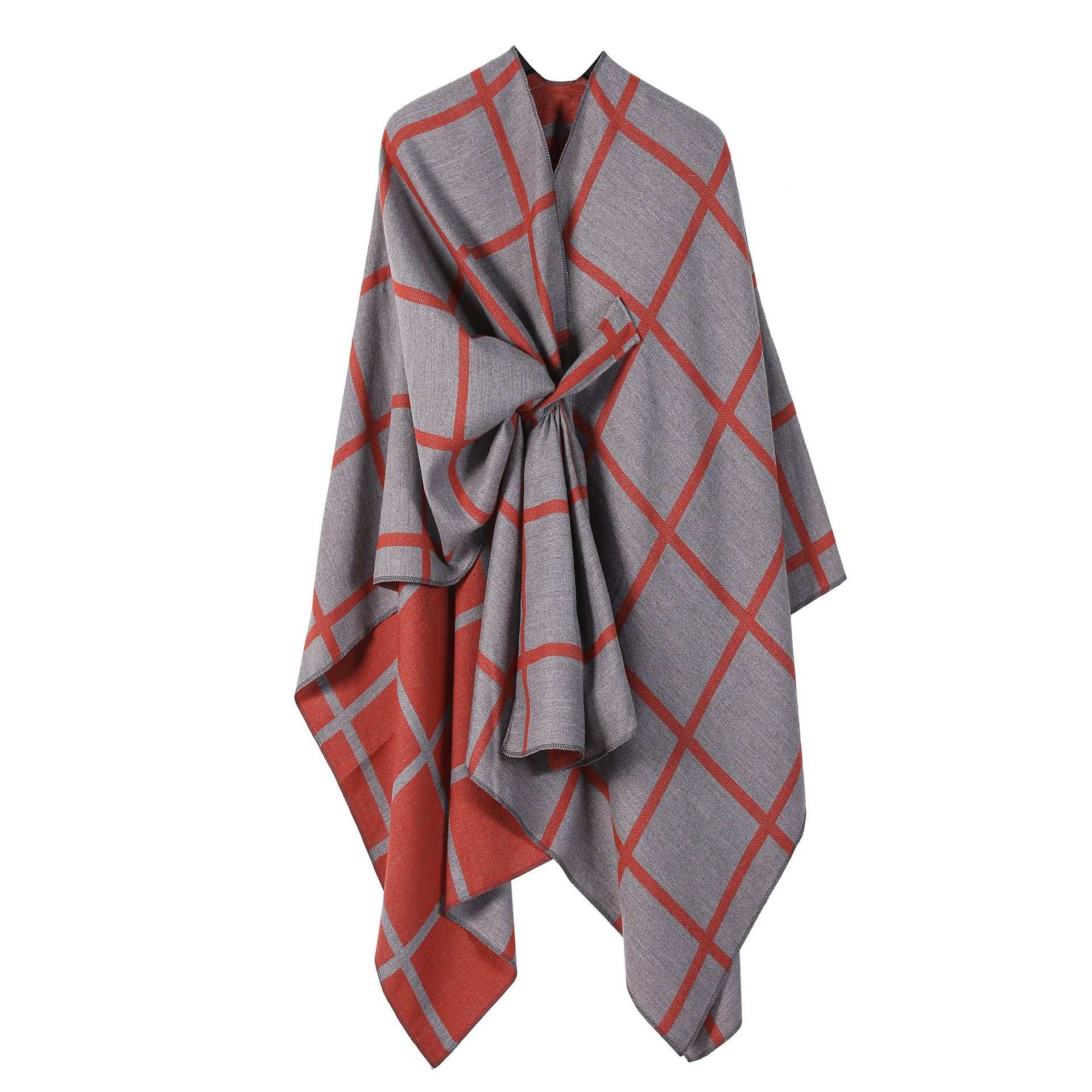 Warm Gingham Check Scarf for Women's Fashion Women's Fashion Gingham Check Warm Scarf | Ectron Online
