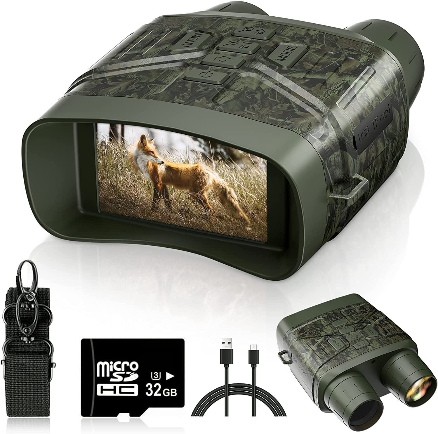 Ultra Clear 4K Night Vision Instrument – 36MP | 400m Range | 32GB Ultra Clear 4K 36MP Night Vision Instrum | Ectron Online