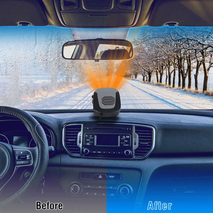 2-in-1 Portable Car Heater & Cooling Fan 12V 150W Portable Car Auto Heater Heatin | Ectron Online