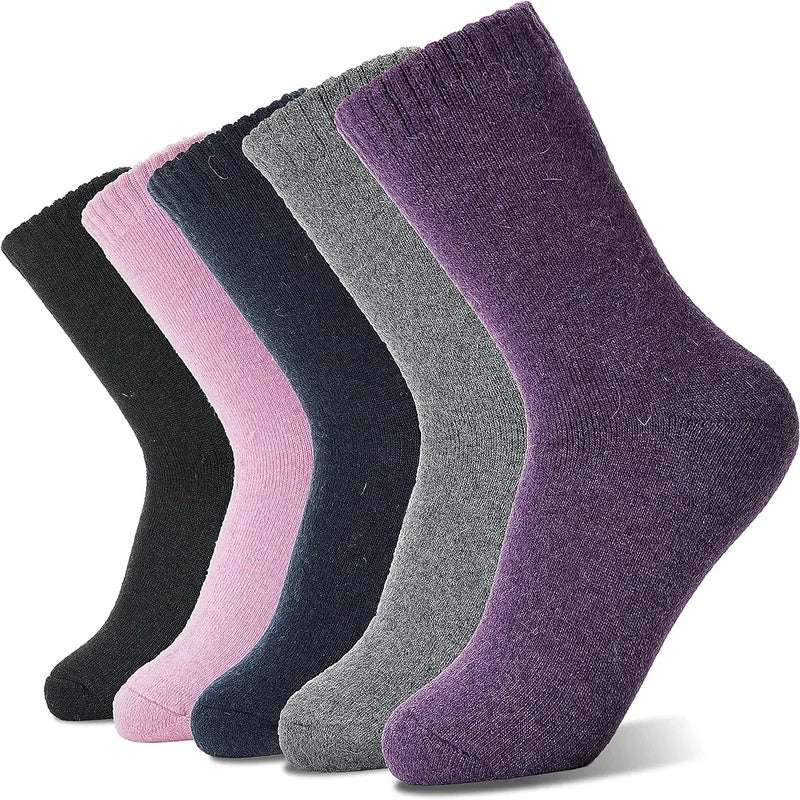 Unisex Thick Cashmere Blend Wool Tube Socks Cold-proof Warm Wool Unisex Thickened Ca | Ectron Online
