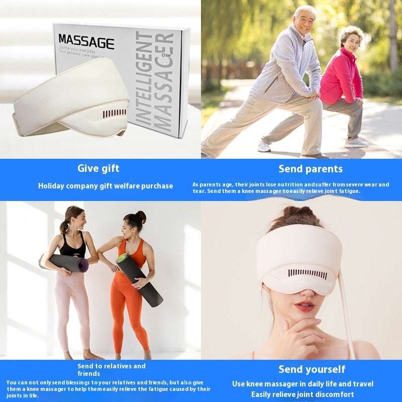 Heated Airbag Head & Eye Massager - Cervical Relief Head Massager Electric Heating Air Bag M | Ectron Online