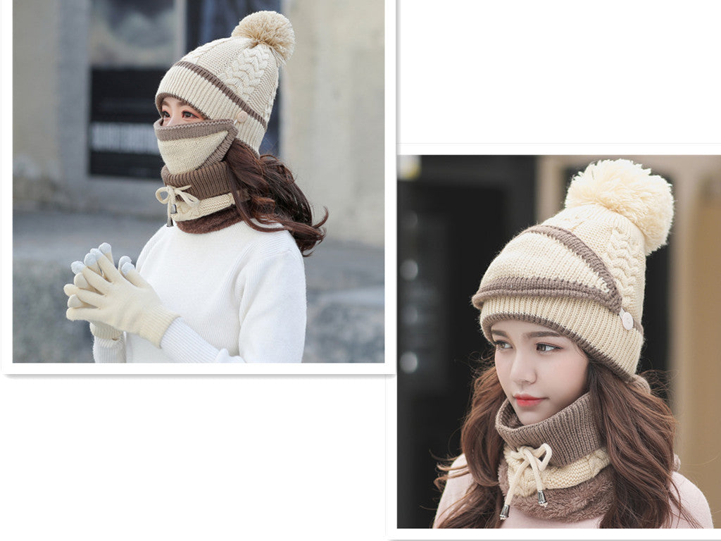 Plush Velvet Bib Mask - Soft, Comfortable, and Protective Hats & Caps | Ectron Online