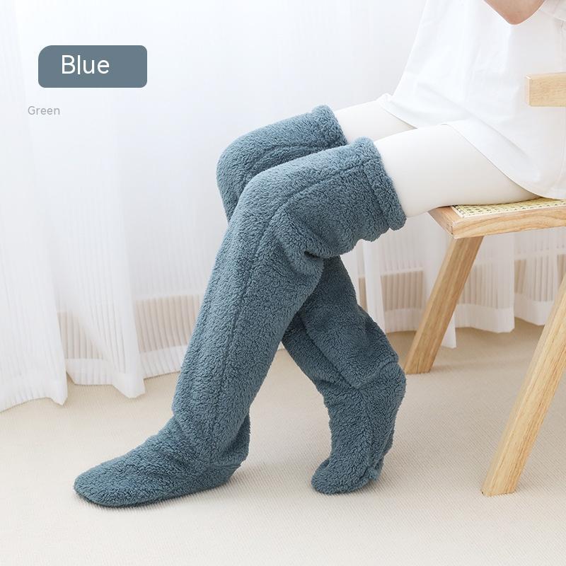 Over Knee High Fuzzy Long Socks Over Knee High Fuzzy Long Socks Winter W | Ectron Online