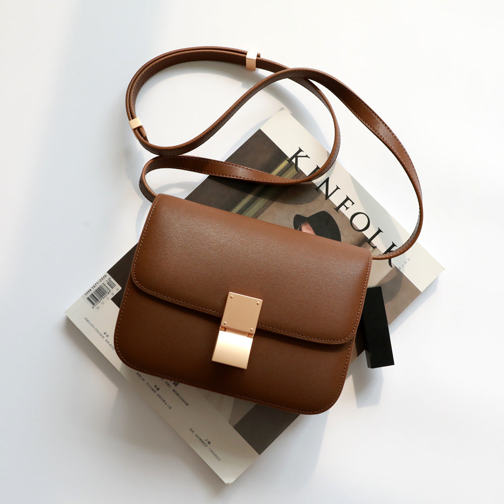 One Shoulder Messenger Bag - Commuter & Stewardess Design Spring Style Commuter Stewardess Leather | Ectron Online