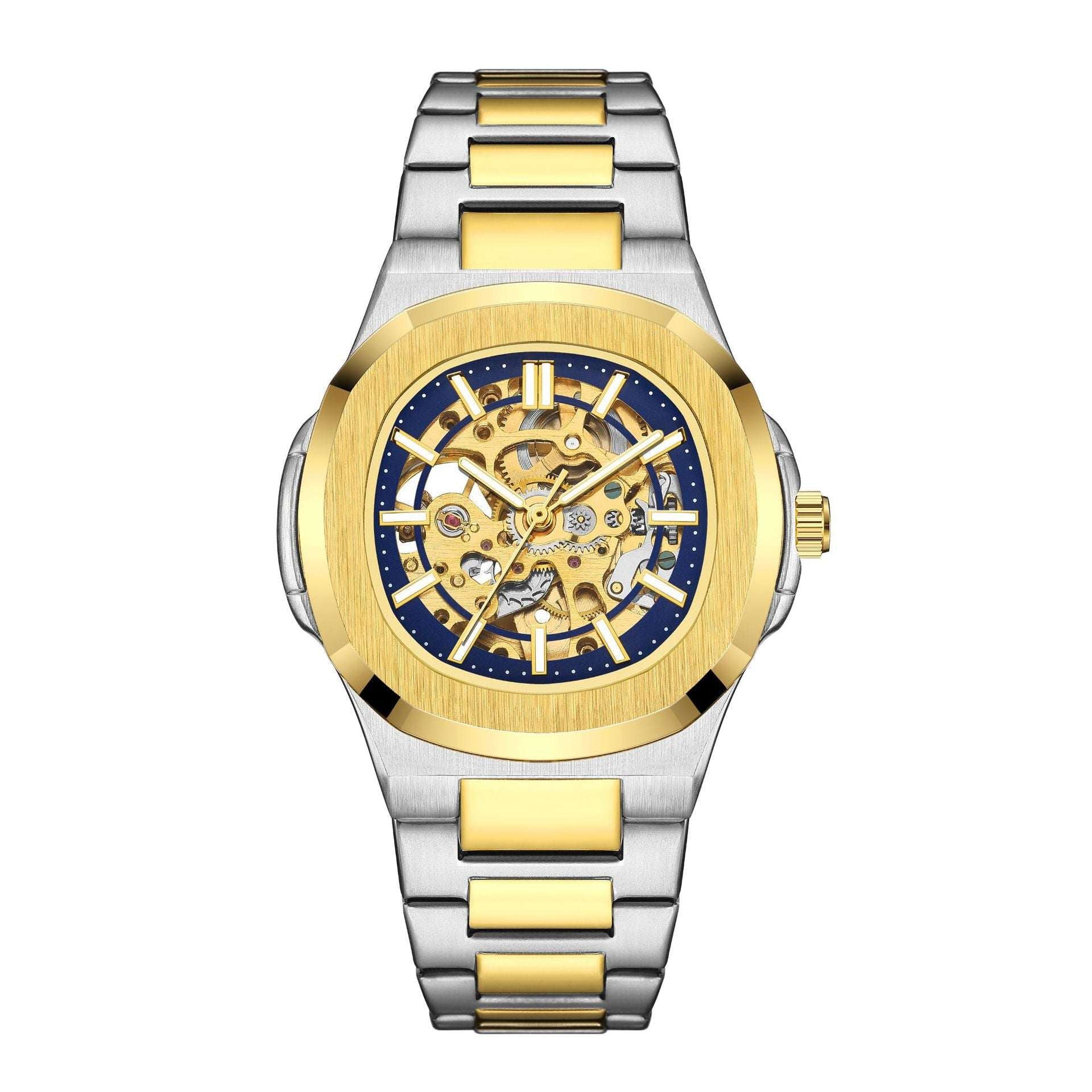 Men's Automatic Hollow Watch Mechanical Hollowing Automatic Business | Ectron Online