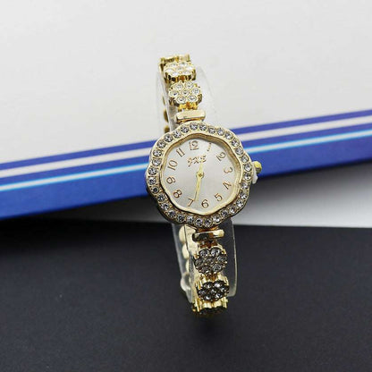 Special Interest Light Luxury Temperament And Fully-jewelled Square Fashion Watch