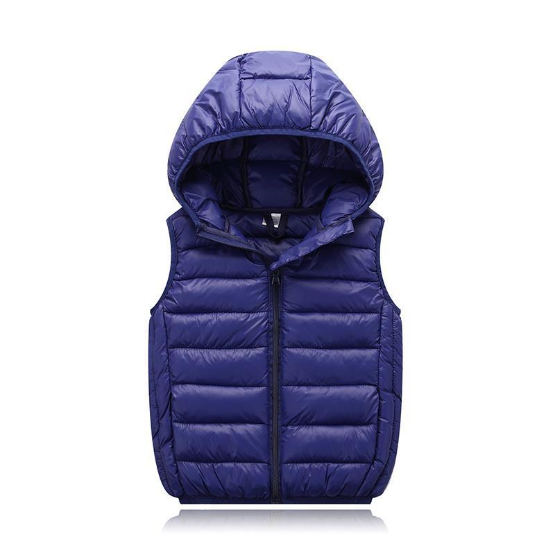 Children's Down Cotton Hooded Thermal Vest Children's Down Cotton Hooded Thermal Ve | Ectron Online