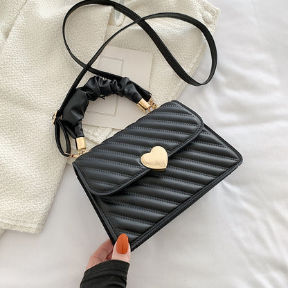 Women's Fashion Chain Shoulder Bag - Love Metal Design Handbag Women Handbags Fashion Chain Shoulder Ba | Ectron Online