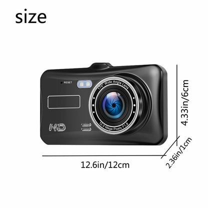 New Product HD Driving Recorder 4 Inch IPS HD Loop Video 1080P
