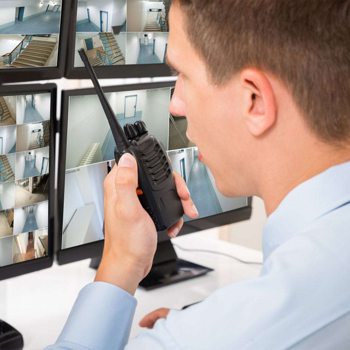 2-Pack Baofeng BF-888S Walkie Talkies | 16CH Long Range UHF Two-Way Radio 2 X Baofeng BF-888S Walkie Talkies Two W | Ectron Online