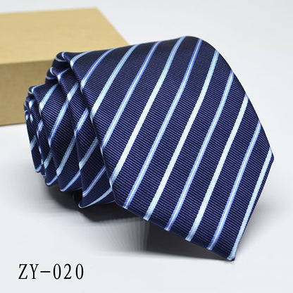 New Men's Hot Sale 1200D Striped Tie