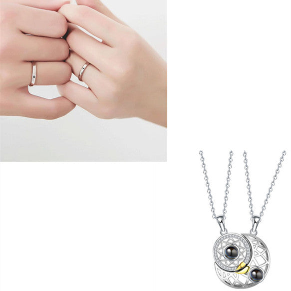 Unique and Meaningful | Couple's Jewelry Set Necklace | Ectron Online
