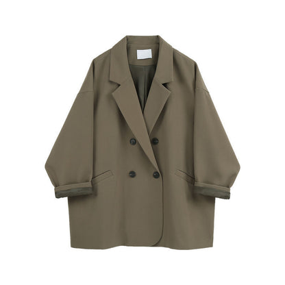Women's Korean Style Vintage Blazer | Fashion Ins "Thin Looking" Coat Korean Style Thin Looking Fashion Ins Vi | Ectron Online