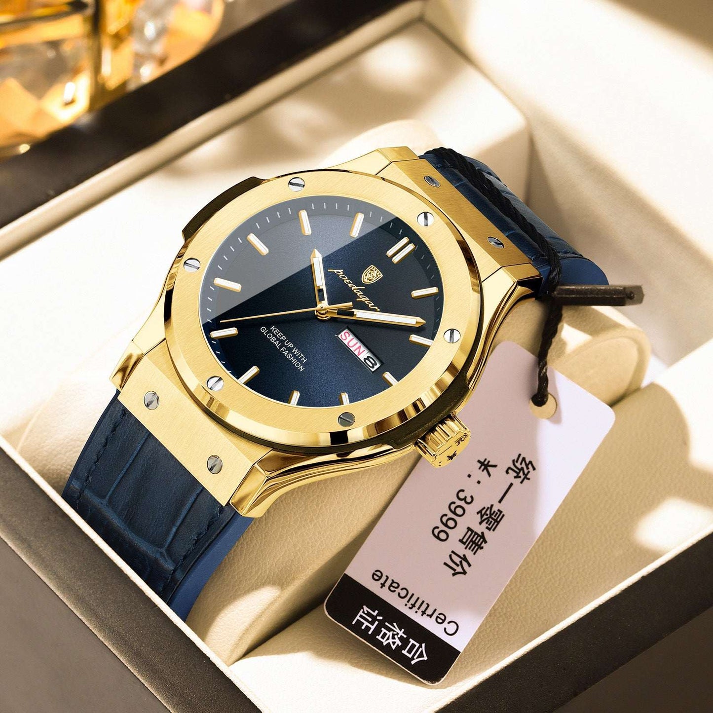 Men's Waterproof Luminous Watch Men's Waterproof Luminous Quartz Watch | Ectron Online