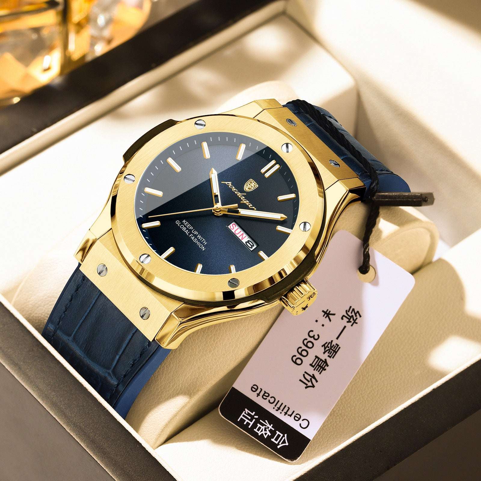 Men's Waterproof Luminous Watch Men's Waterproof Luminous Quartz Watch | Ectron Online