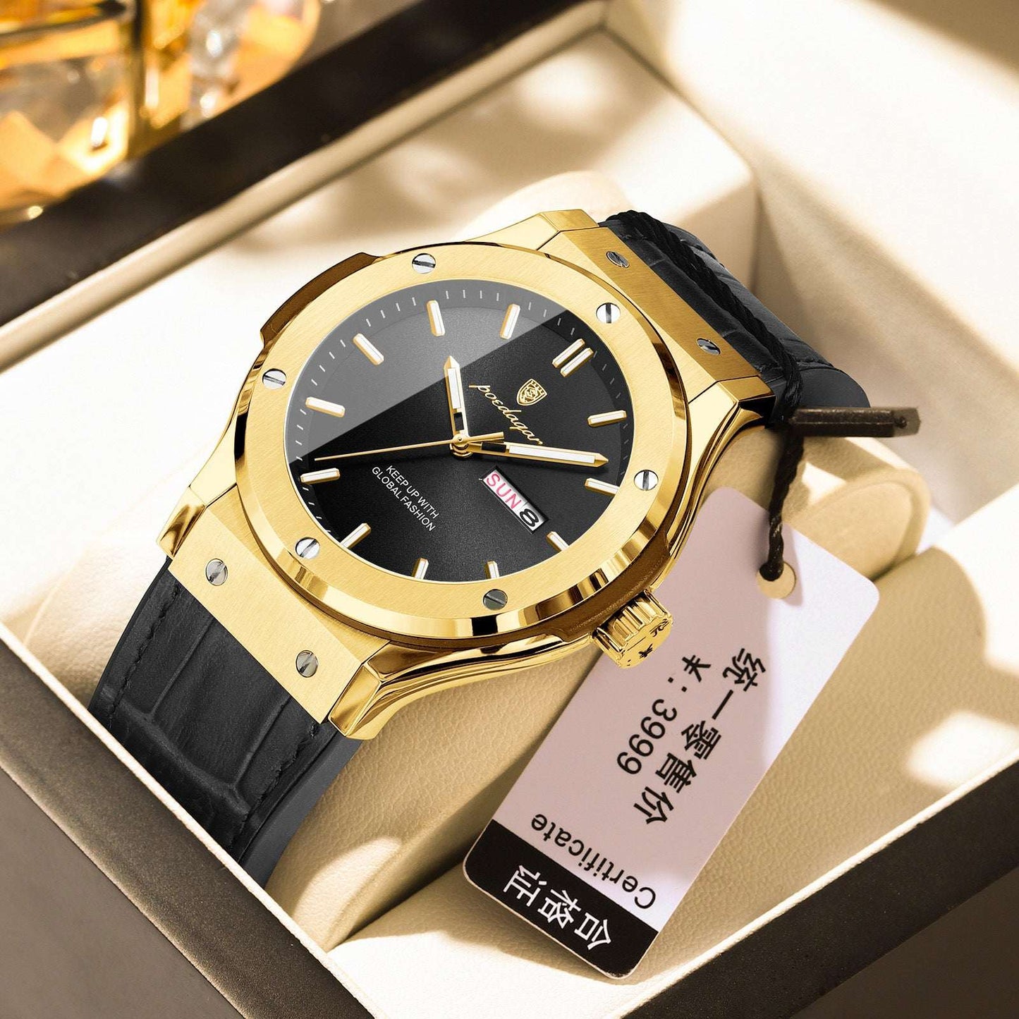 Men's Waterproof Luminous Watch Men's Waterproof Luminous Quartz Watch | Ectron Online