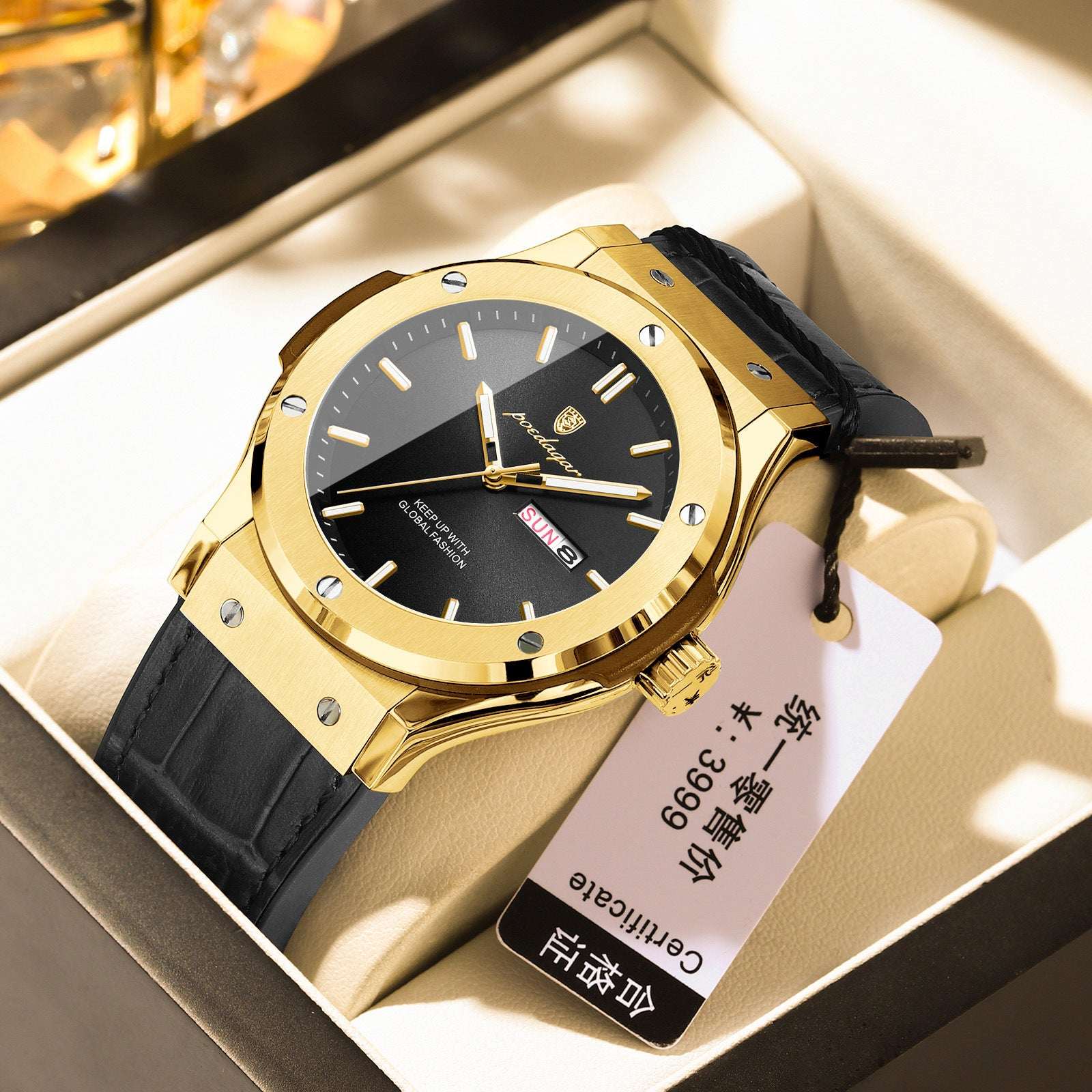 Men's Waterproof Luminous Watch Men's Waterproof Luminous Quartz Watch | Ectron Online