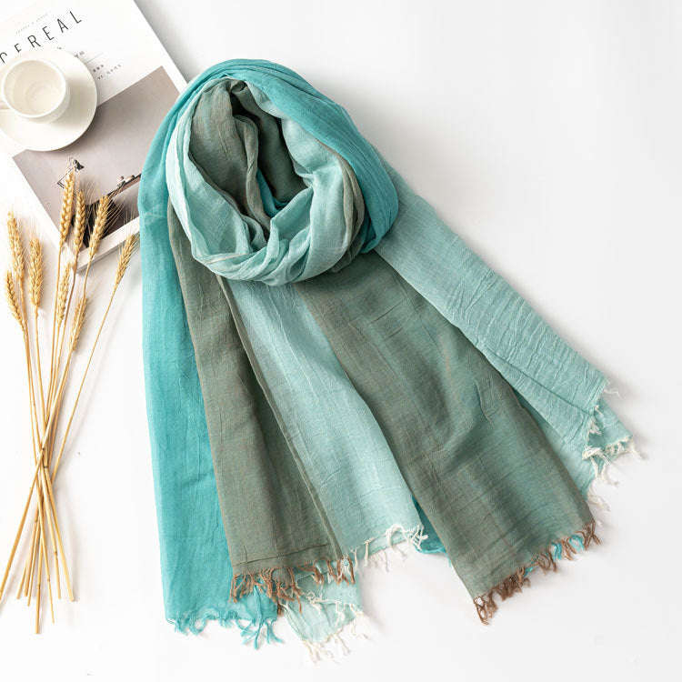 Pure Cotton Warm Scarf - Simple Leisure Autumn/Winter Autumn And Winter Leisure Style Simple P | Ectron Online