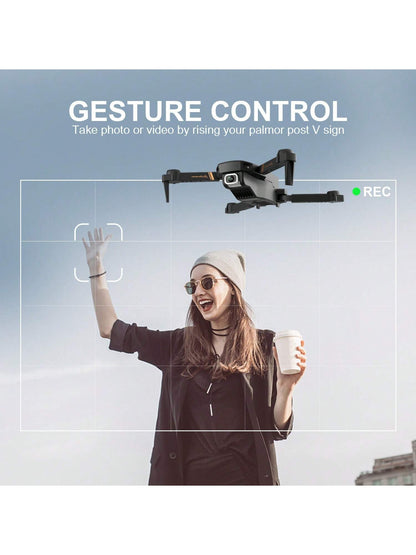 UK 4DRC V4 Foldable Mini Drone With Camera 4K 1080P HD Drone ,3 Batteries,Drones For Adults Kids,Remote-controlled Quadcopter,Logistics Is Randomly Sent By Evri,Royal Mail,Amazon Logistics,