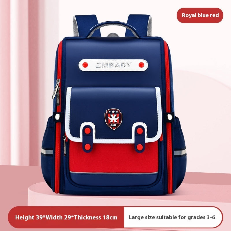 Sesame British Style Schoolbag | Grades 1-6 Lightweight Backpack New Sesame Baby Primary School Schoolbag | Ectron Online