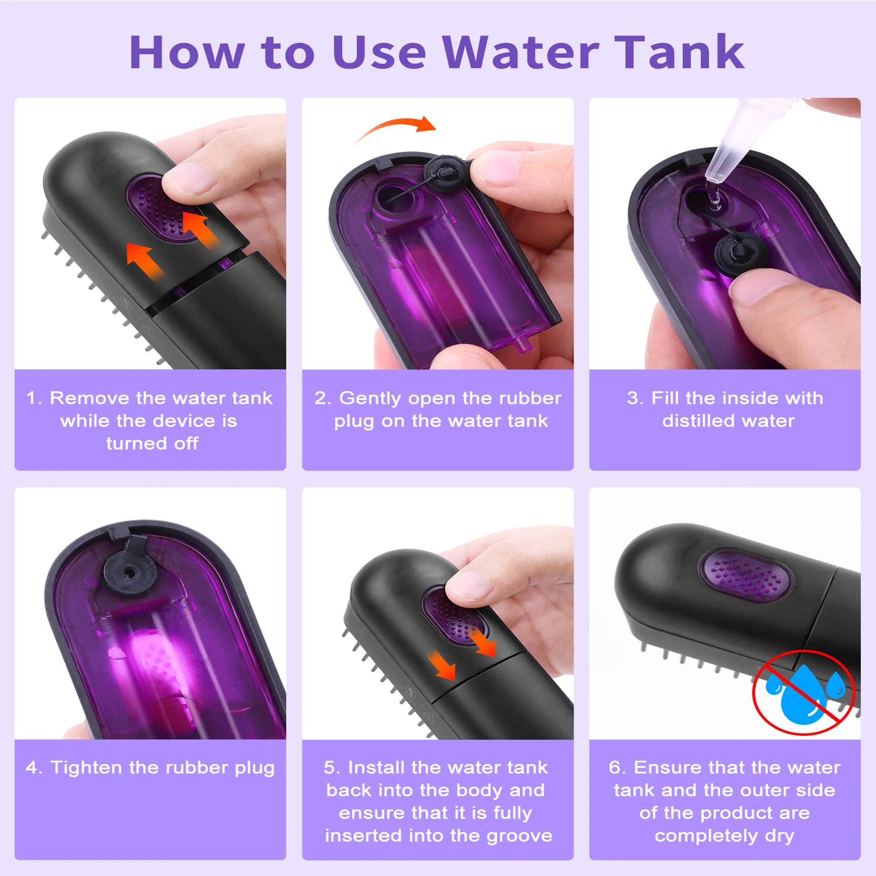 Advanced Ionic Steam Straightening Brush