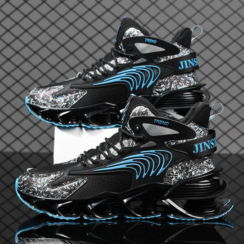 Shop Men's Printed Graffiti Sneakers Men's Printed Graffiti Casual Sneakers | Ectron Online