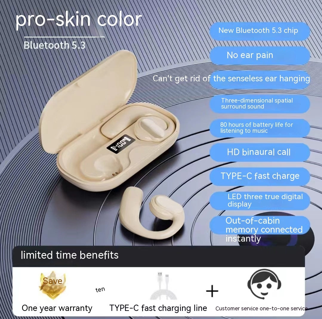 Wireless Bluetooth Headset with Digital Display – 9H Battery Wireless Bluetooth External Non-in-ear U | Ectron Online