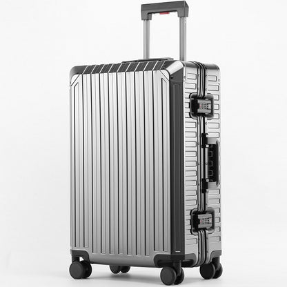 All-aluminum Magnesium Alloy Trolley Case Business Luggage