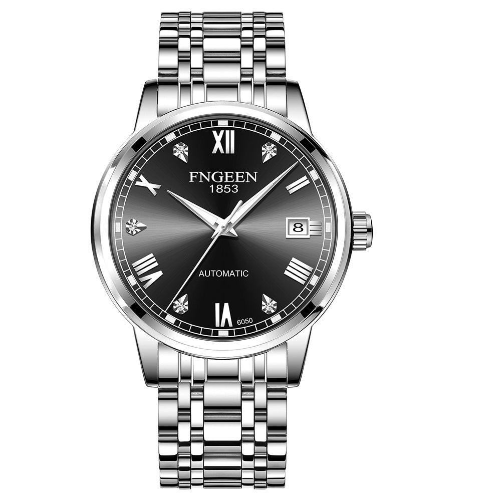 Automatic Mechanical Watch – Waterproof, Luminous Steel Strap Watches | Ectron Online