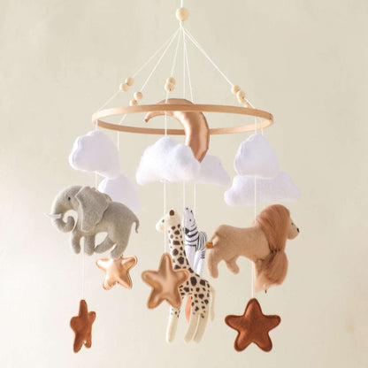 Forest Animal Crib Mobile Room Hand-eye Coordination Decoration Wi | Ectron Online