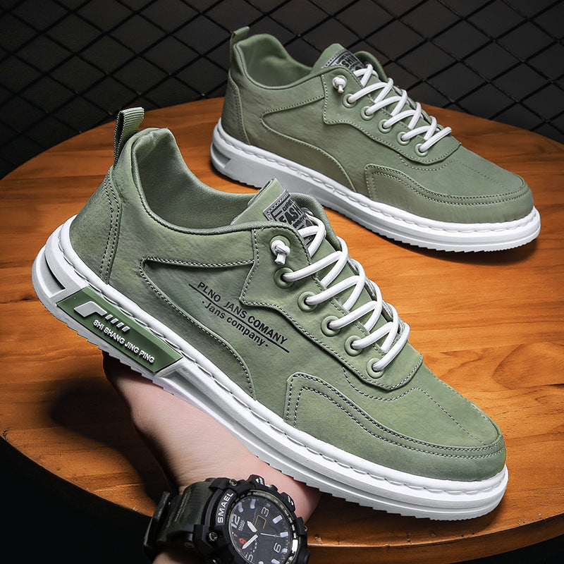 Men’s Spring Canvas Sneakers – Breathable, Non-Slip & Trendy Spring New Breathable Canvas Shoes Men's | Ectron Online