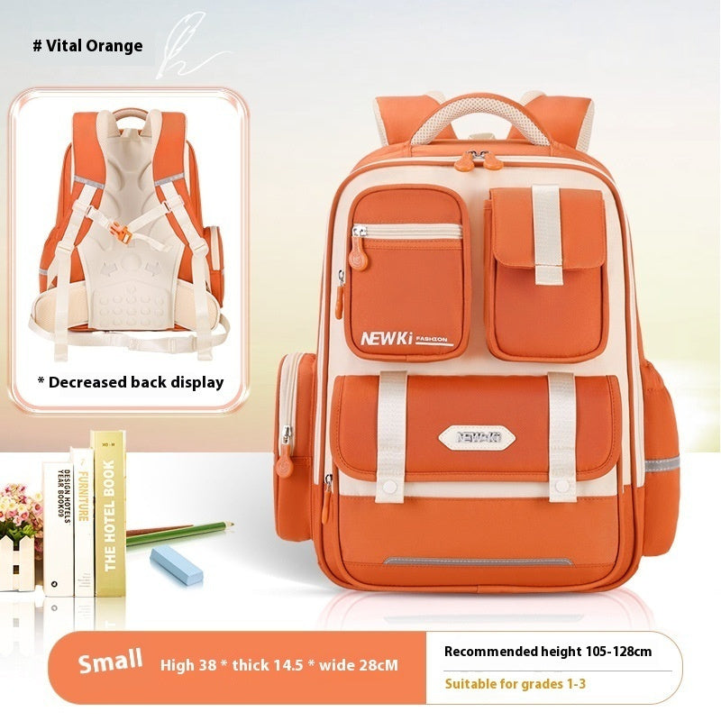 Spine-Protecting Schoolbag – Ergonomic, Stylish & Spacious for Kids Children's Spine Protection Good-looking | Ectron Online