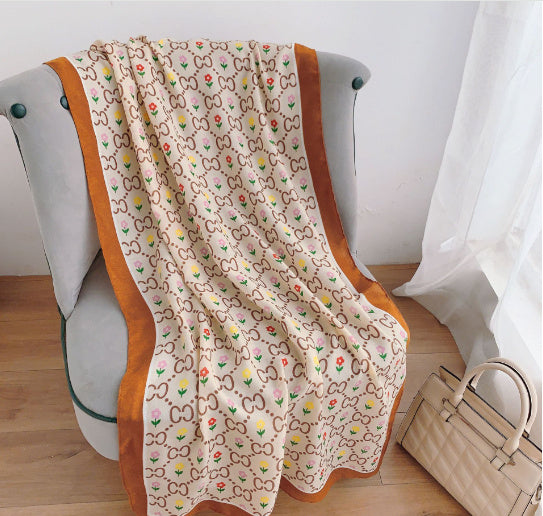 Printed Cotton And Linen Scarf Warm Outer Shawl Scarves | Ectron Online
