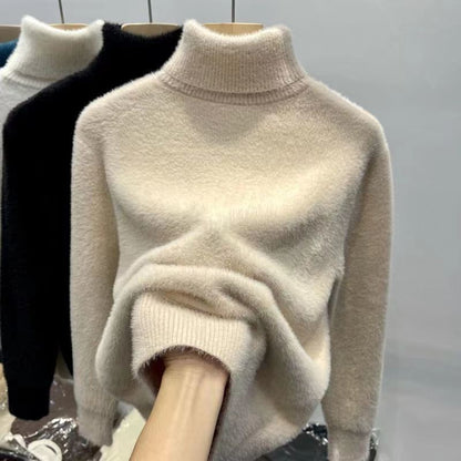 Women's Thickened Fleece-Lined Top | Warm Thermal Inner Wear Inner Wear Thickened Fleece-lined Top | Ectron Online