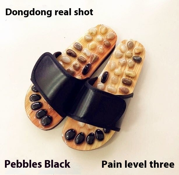 Health Care Foot Acupoint Slippers Antiskid Shoe Health Care Foot Acupoint Slippers Antis | Ectron Online