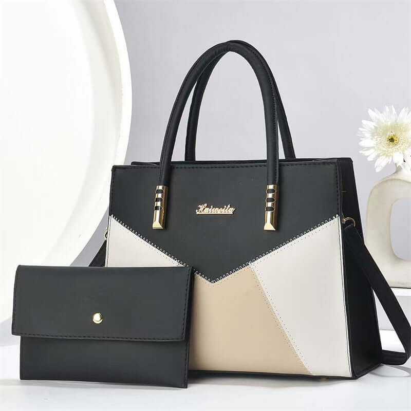 2-in-1 Exquisite Trendy Shoulder Bag Set - Luxury Leather Tote 2-in-1 Exquisite Trendy Women's Shoulder | Ectron Online