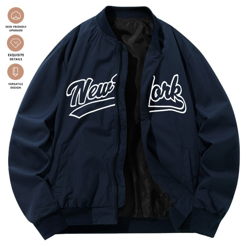 Retro Baseball Uniform Jacket Baseball Uniform Retro Stand Collar Top | Ectron Online