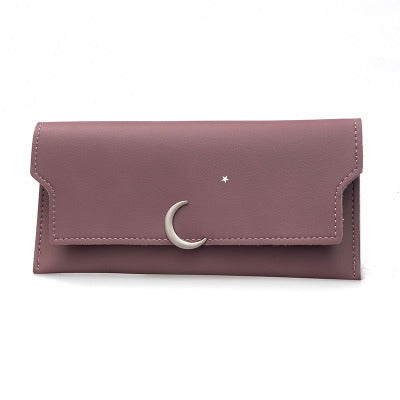 Star Moon Rivet Zipper Soft Leather Coin Wallet Star Moon Rivet Zipper Soft Leather Coin | Ectron Online