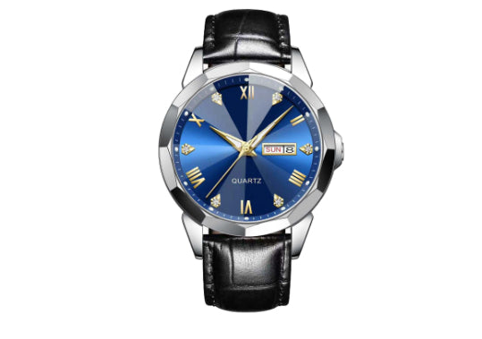 Men's High-Grade Business Watch Business Men's Watch Double Calendar Hig | Ectron Online