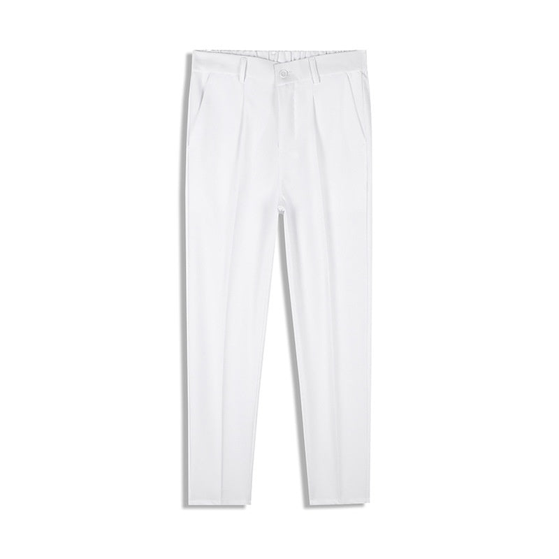 Men's All-Match Skinny Suit Pants for Autumn Autumn Wear Skinny Casual Draping All-ma | Ectron Online