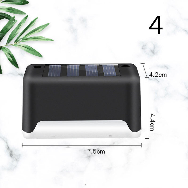 New Upgrade Waterproof LED Solar Fence Lamp Solar Deck Lights Solar Step Light Outdoor For Patio Stairs Garden Pathway Step Yard New Upgrade Waterproof LED Solar Fence L | Ectron Online