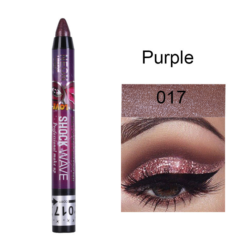 Long-Lasting Eyeshadow Stick – Shimmer Eye Pencil, Non-Drying Eyeshadow Stick Eye Shadow Pencil Long L | Ectron Online