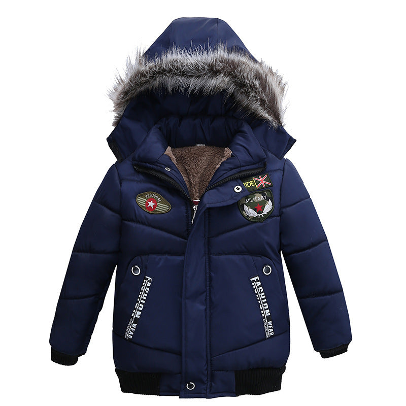Boys' Cotton-Padded Jackets | Small & Medium Small And Medium-Sized Boys Cotton-Padde | Ectron Online