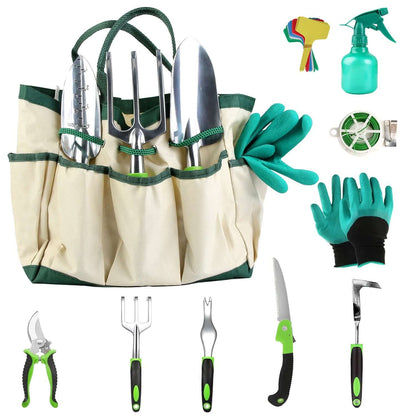 13-Piece Heavy-Duty Aluminum Alloy Gardening Tool Starter Kit 13Pcs Garden Tool Set Aluminum Alloy Gar | Ectron Online