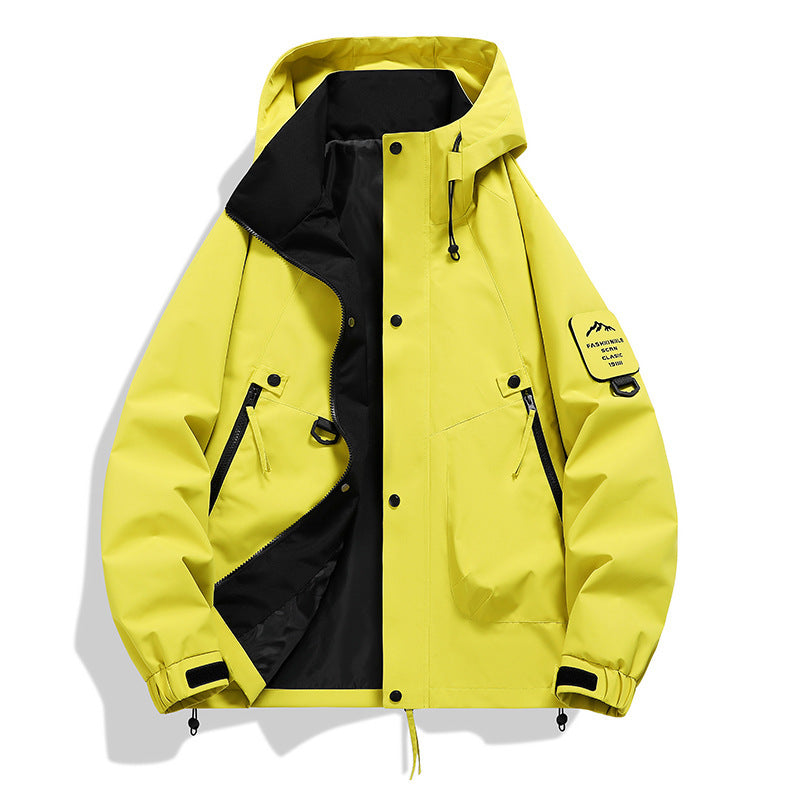 New Men's Casual Waterproof Jacket