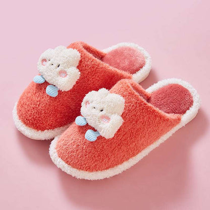 Clouds Couple Cotton Slippers – Cosy Unisex Winter Home Shoes Clouds Couple Cotton Slippers Unisex Hou | Ectron Online