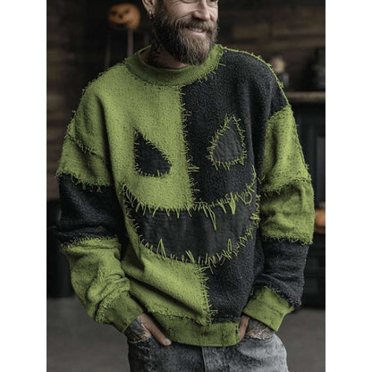 Halloween Men And Women Same Style Loose Sweater