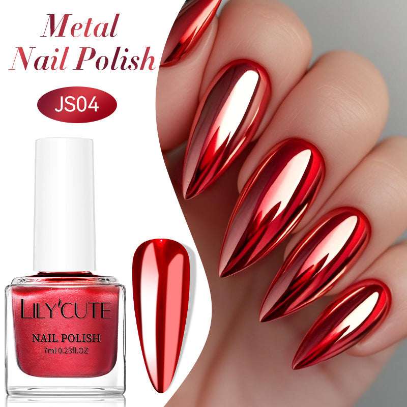 Quick-Dry Metallic Mirror Nail Polish Quick-dry Metallic Mirror Nail Polish, N | Ectron Online