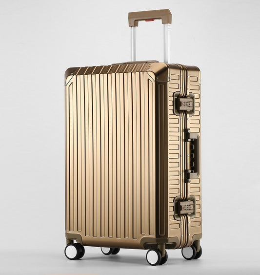 All-aluminum Magnesium Alloy Trolley Case Business Luggage